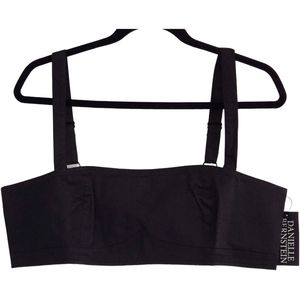 DANIELLE BERNSTEIN Sleeveless Bralette Crop Top